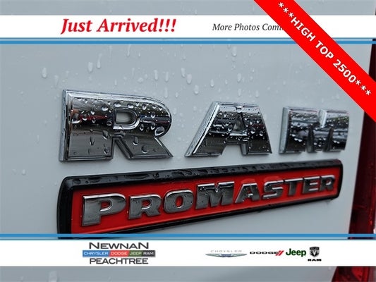 2021 RAM ProMaster 2500 High Roof in McDonough, GA - McDonough Hyundai